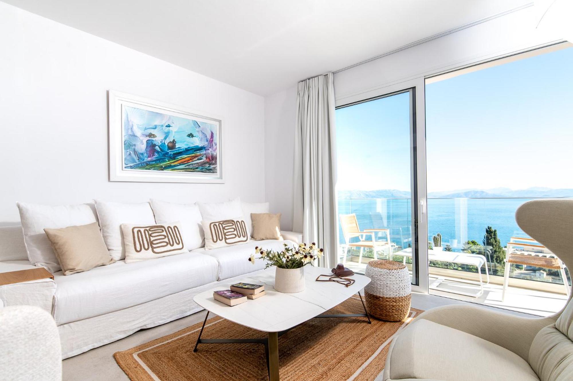 Achillion Luxury Corfu Villa & Suites เปรามา ภายนอก รูปภาพ