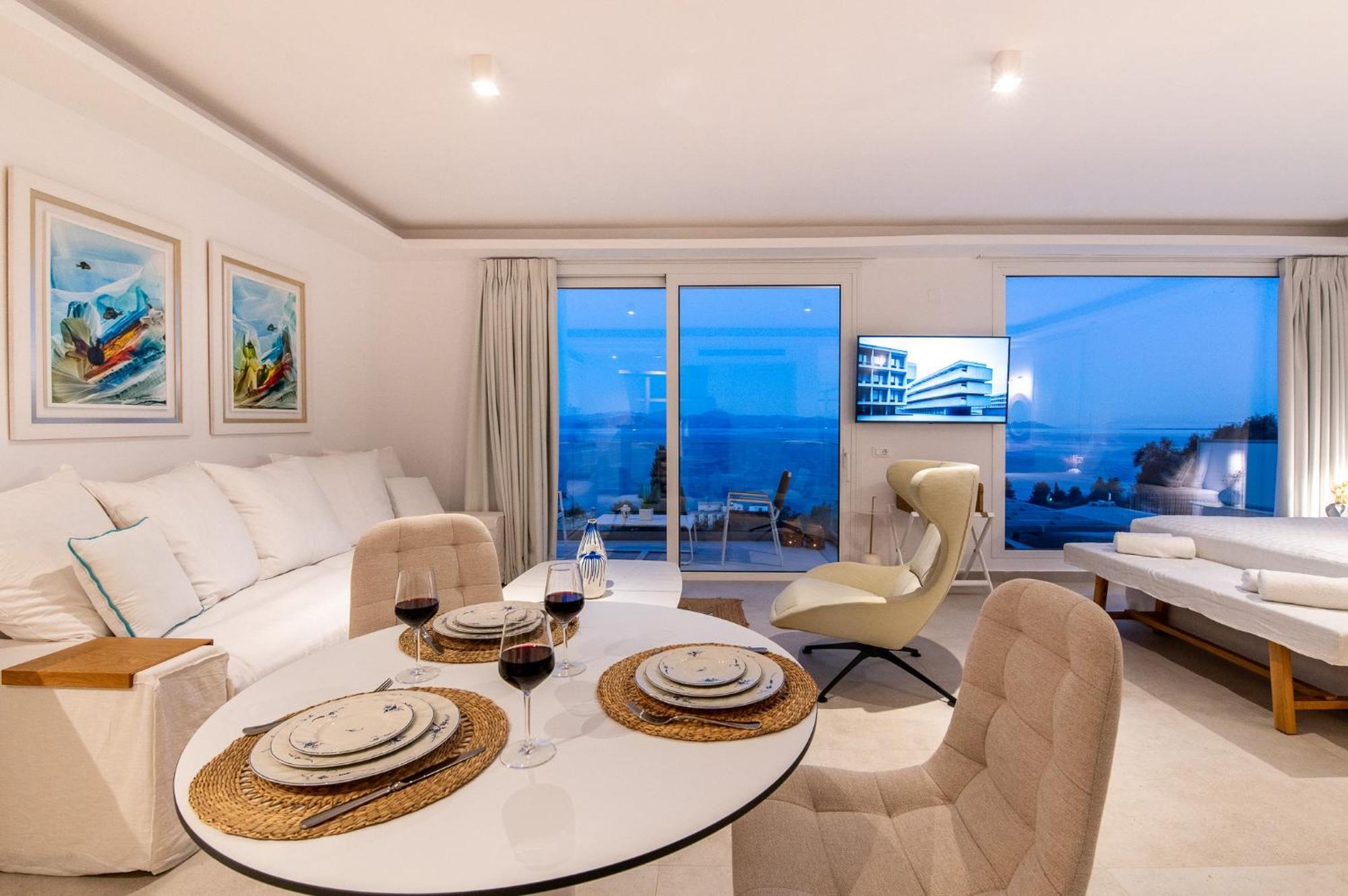 Achillion Luxury Corfu Villa & Suites เปรามา ภายนอก รูปภาพ