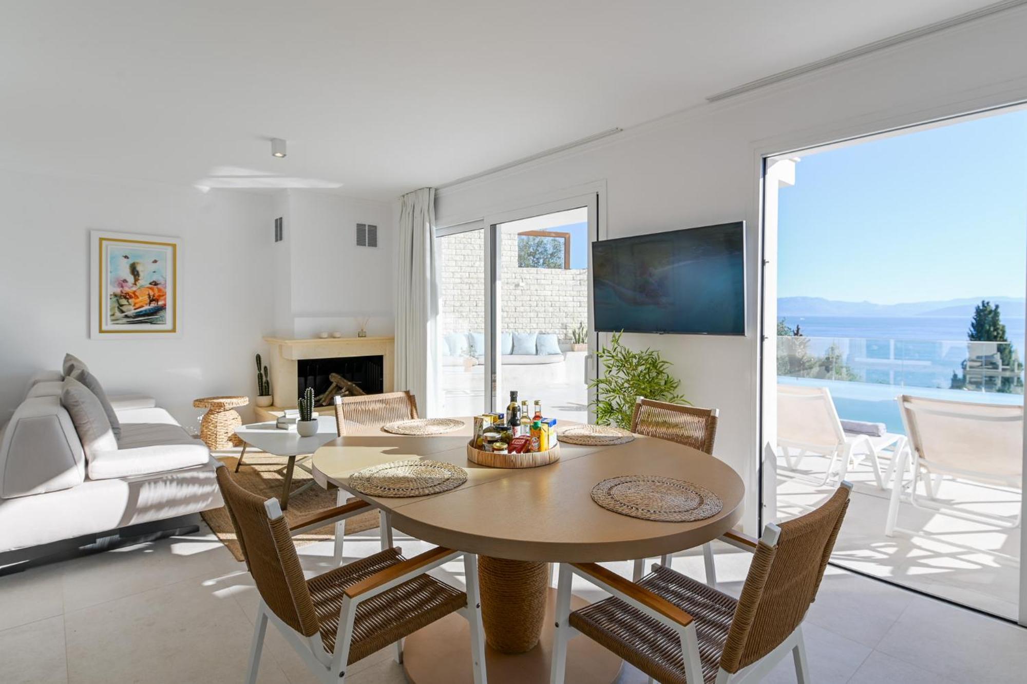 Achillion Luxury Corfu Villa & Suites เปรามา ภายนอก รูปภาพ