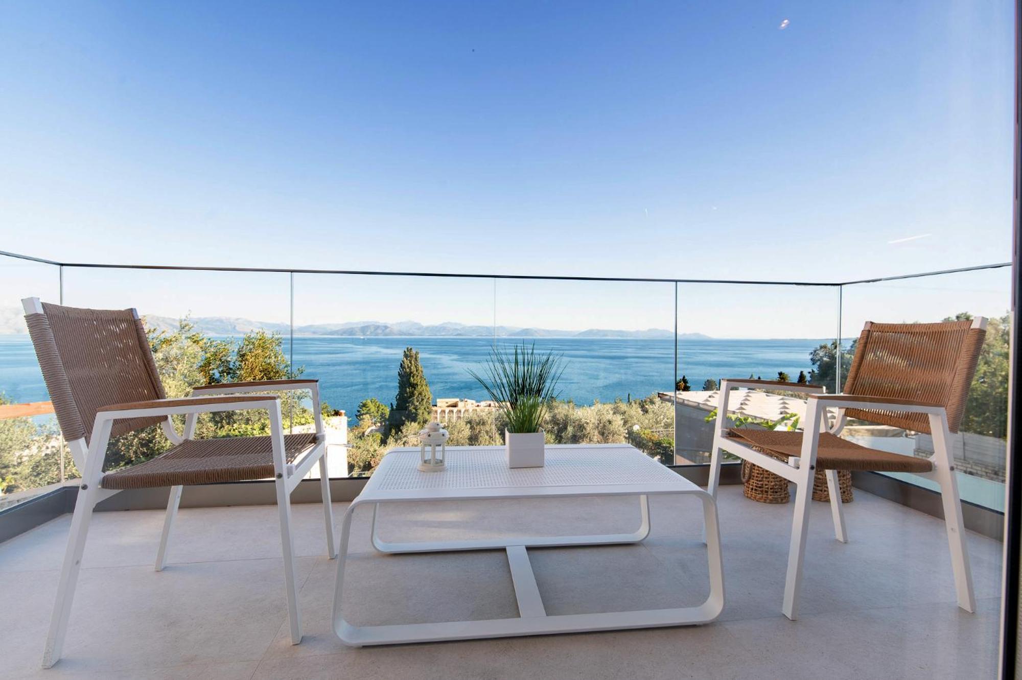 Achillion Luxury Corfu Villa & Suites เปรามา ภายนอก รูปภาพ